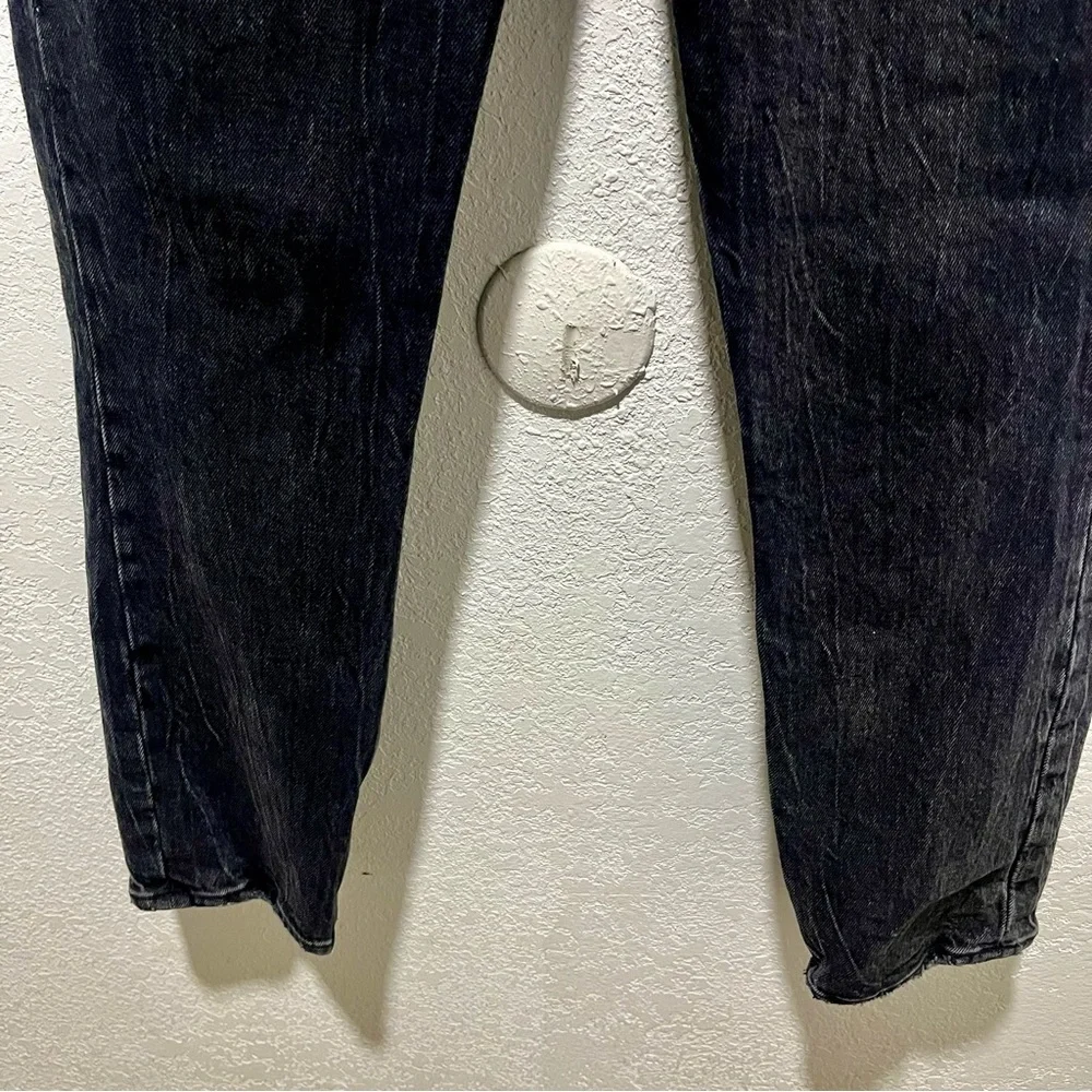Abercrombie & Fitch Black The Mom High Rise Curve Love Jeans - Picture 5 of 14